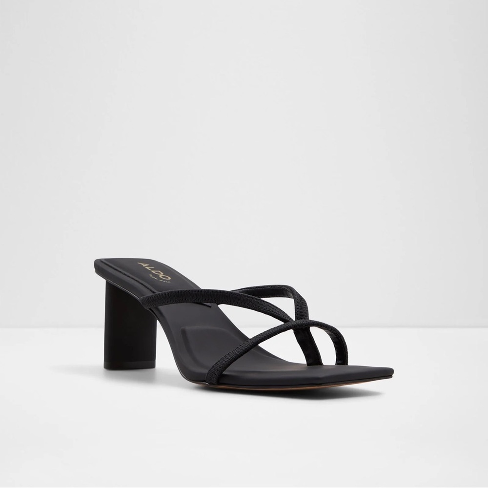 Aldo Sanne Black Sandals